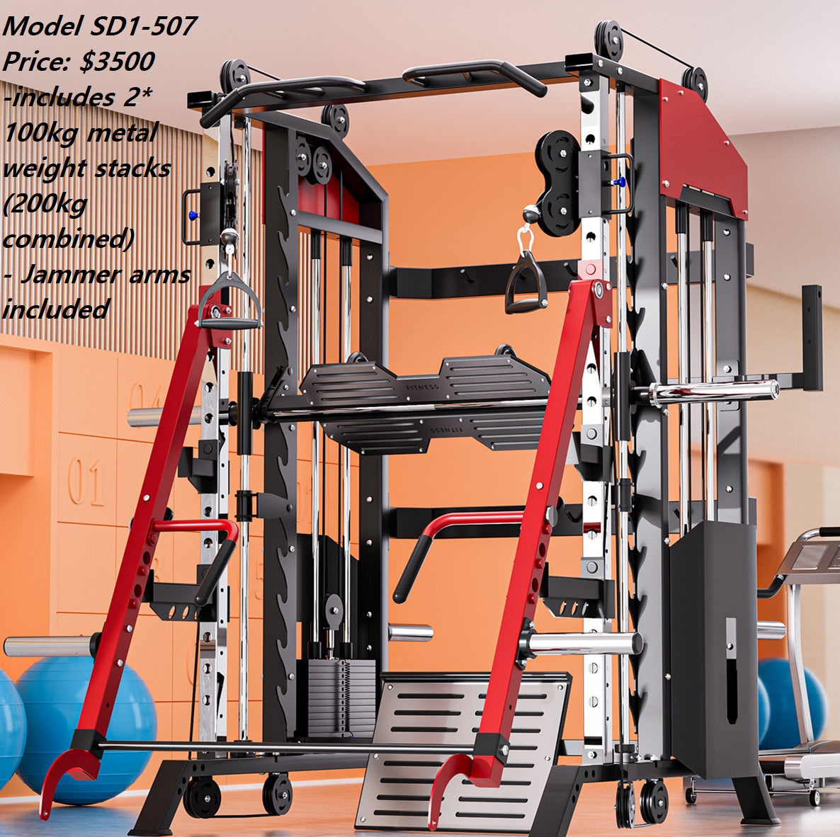 Jammer discount workout machine