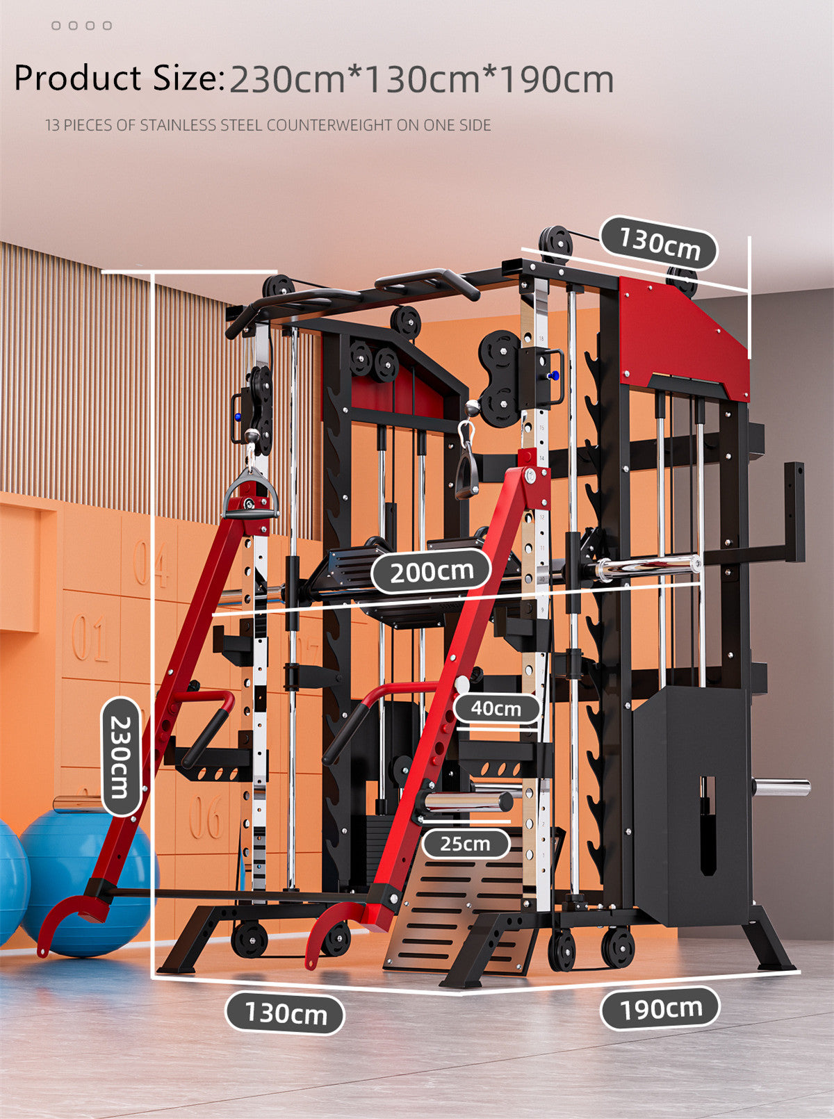 Smith machine online station