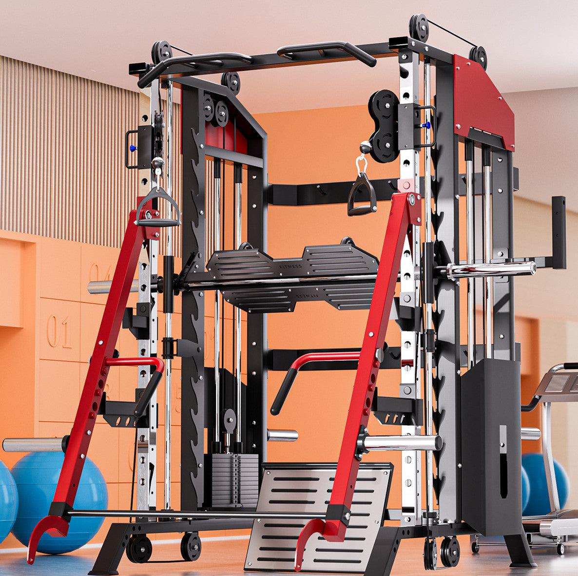 Home gym best sale 100kg weight stack