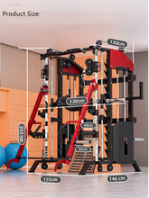 Load image into Gallery viewer, SDJ-017 Isolateral JAMMER ARMS Multi functional trainer smith machine station Power Rack &amp; 200kg weight stack ( 2*100kg stacks) GYM