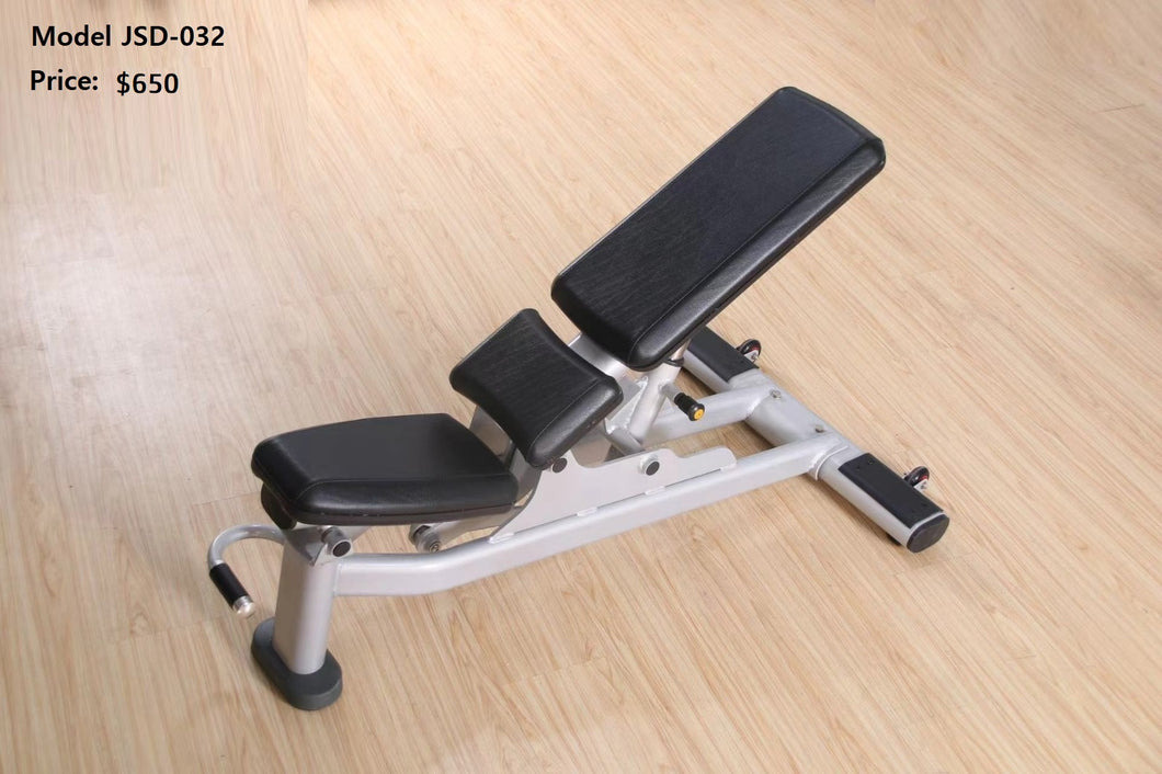 Adjustable bench Model JSD-032  seat incline gym bench