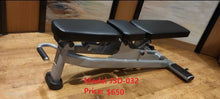 Load image into Gallery viewer, Adjustable bench Model JSD-032  seat incline gym bench