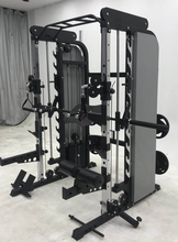 Load image into Gallery viewer, Model SD1ZHJ-50 functional trainer smith machine power rack 200kg weight stack ( 2*100kg stacks) included GYM