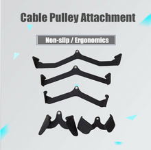 Load image into Gallery viewer, 5pcs/set Cable Pulley Attachment Series Gym LAT Pull-Down Bar V-Grip Handle attachment