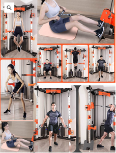 Model J009A functional trainer Cable Crossover Station 140kgs Pin Loaded WEIGHT STACK (2*70KG STACKS) GYM