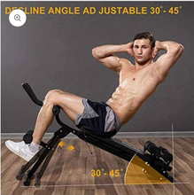 Load image into Gallery viewer, Sit up bench abs exercise machine  Gym