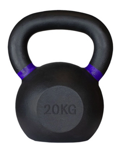 Cast iron Kettle bells color coded 4kg to 32 kg Powder Coating gym gear