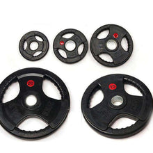 Load image into Gallery viewer, 8 pcs set 2.5-15kg set TRI-Grip plates heavy duty commercial quality total weight 65kg gym