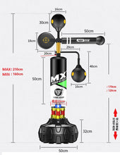Load image into Gallery viewer, brand new Free Standing Boxing Punch Bag Speed Spinning Bar MMA Training Adjustable Height GYM