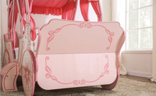 Load image into Gallery viewer, Model AM03 pink carriage bed girls single bed princess bed