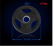 Load image into Gallery viewer, TRI-Grip plates heavy duty commercial quality gym