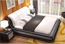 Load image into Gallery viewer, model K883 ITALIAN DESIGN QUEEN SIZE 2017  PU LEATHER BED FRAME