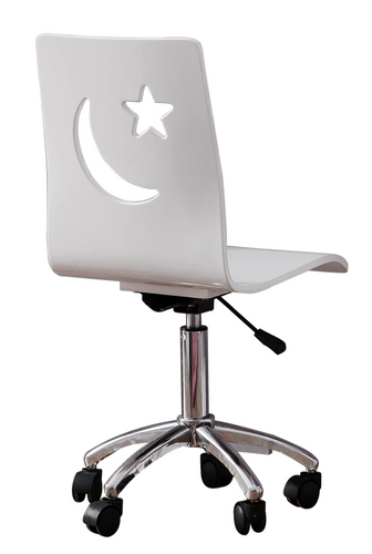 White Swivel chair