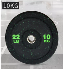 Load image into Gallery viewer, commercial grade Olympic Bumper plates 5kg upto 25kg plates gym