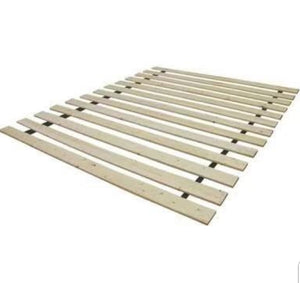 Model B2001- beige KING OR QUEEN SIZE BEIGE BUTTONED FABRIC BED FRAME